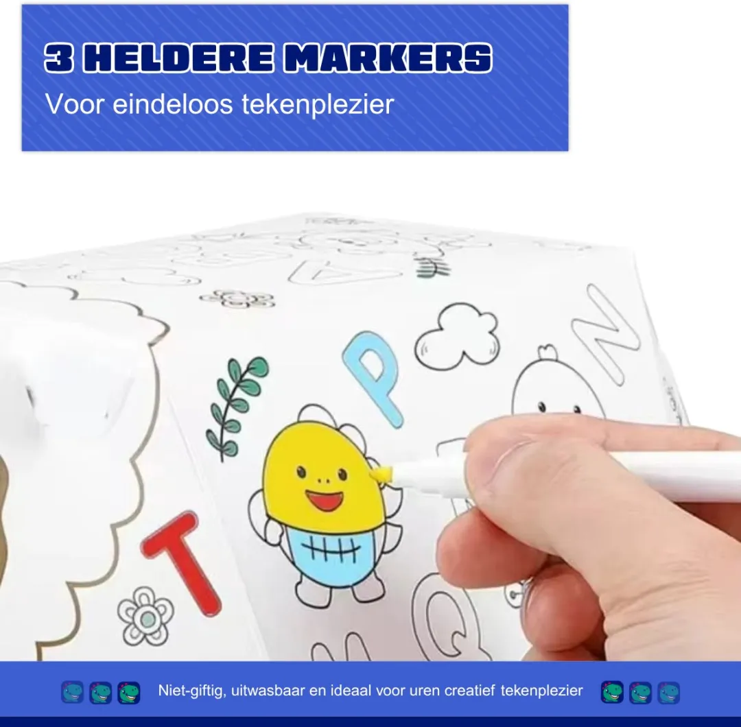 Fits4kids DIY Knutselset Neushoorn Kartonnen 3D Bouwset