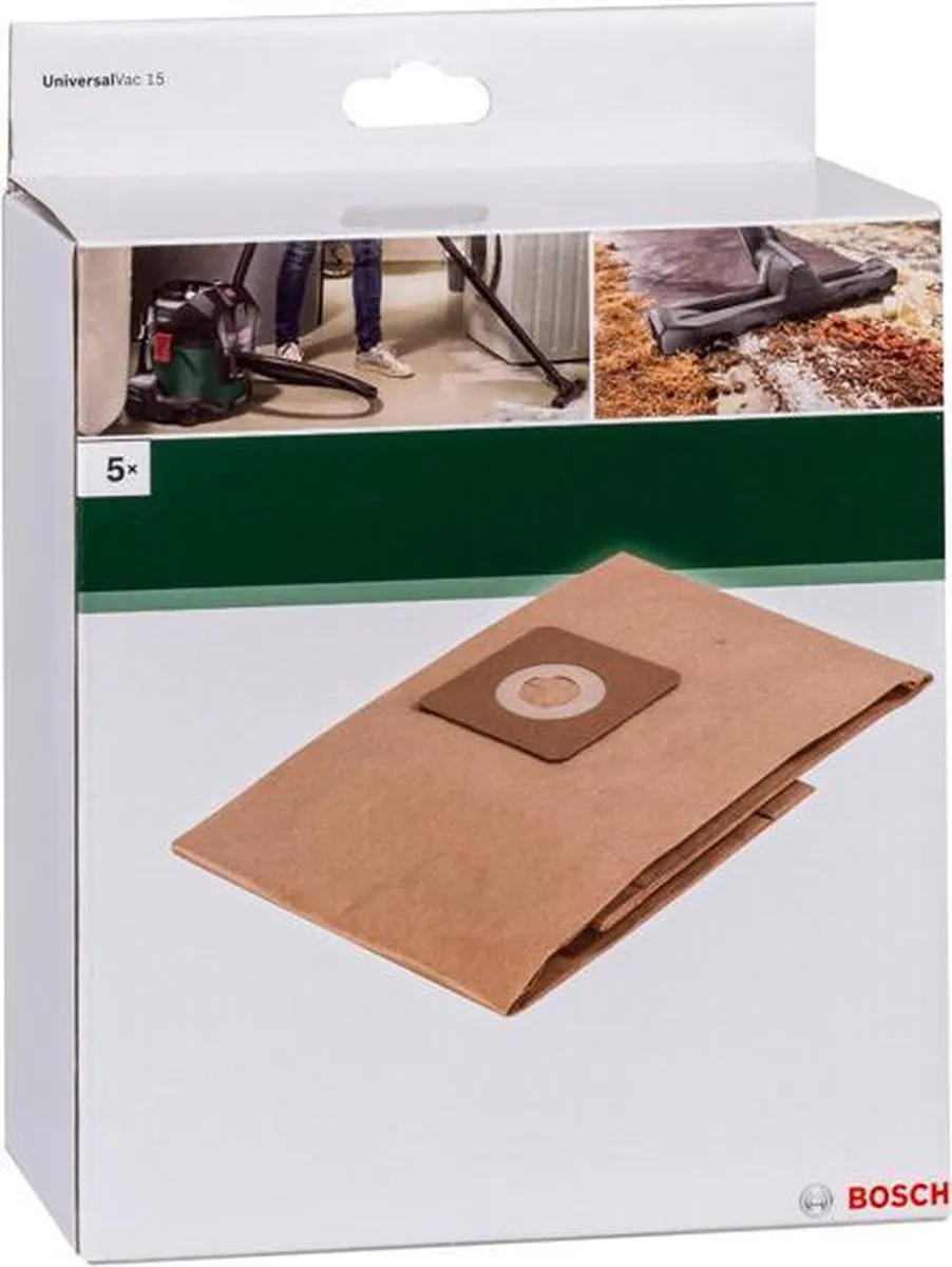 Bosch UniversalVac 15 Stofzuigerzakken - 5 Stuks