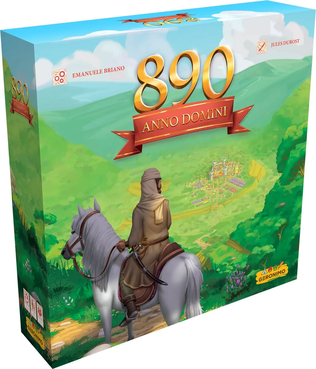 Geronimo Games 890 Anno Domini Bordspel - 2 tot 4 spelers