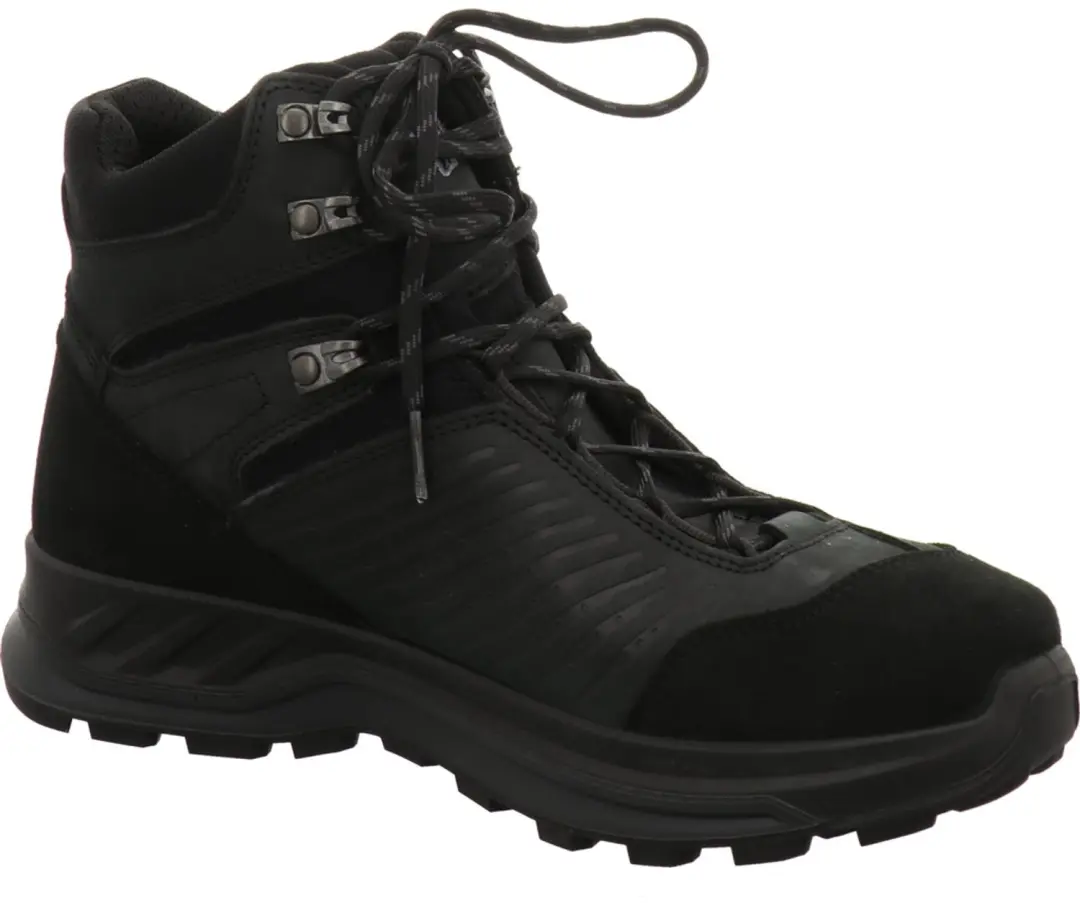 Hanwag Bluestrait ES Mid Heren Wandelschoenen - Zwart - afbeelding 4 van 6