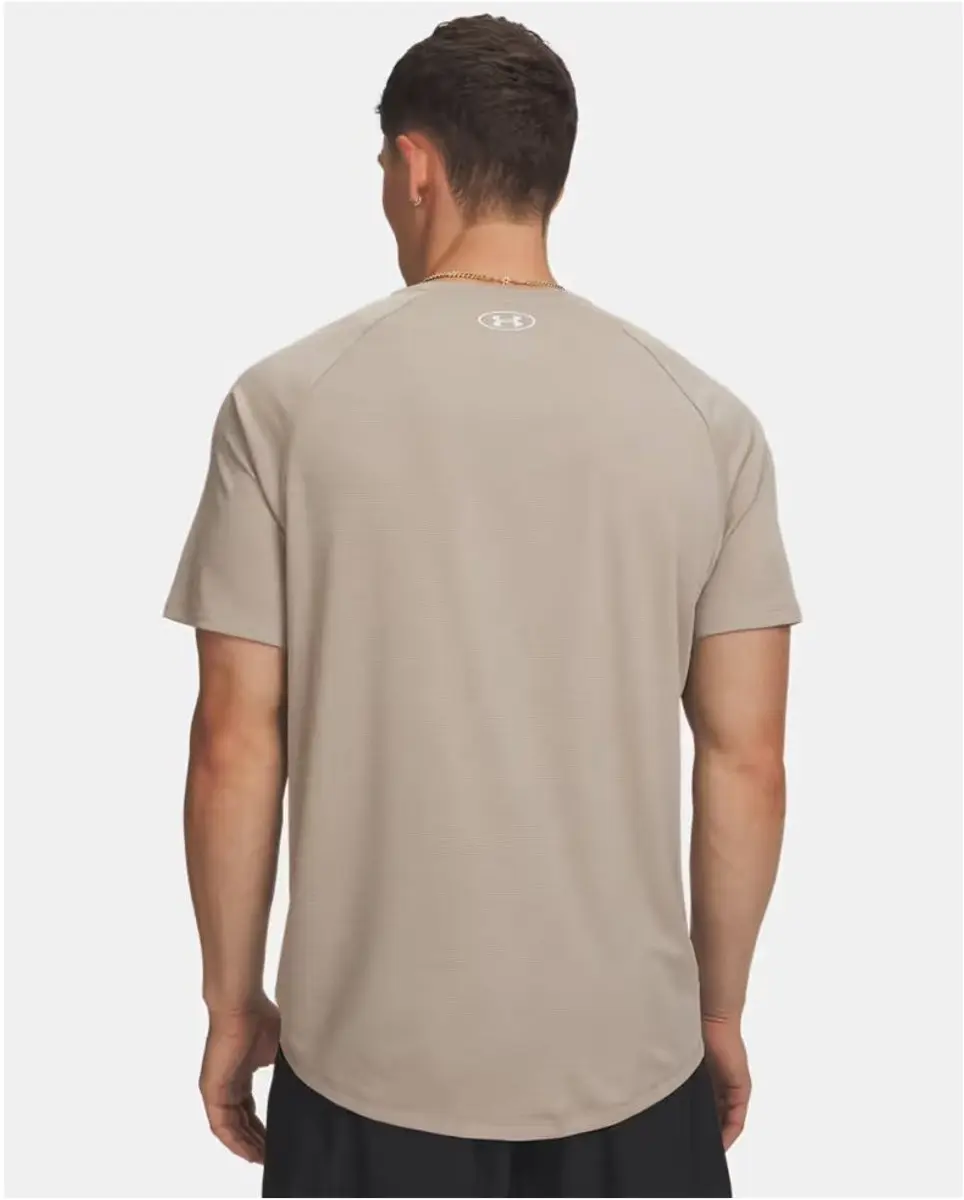 Under Armour Tech Textured T-Shirt - Bruin - afbeelding 5 van 6