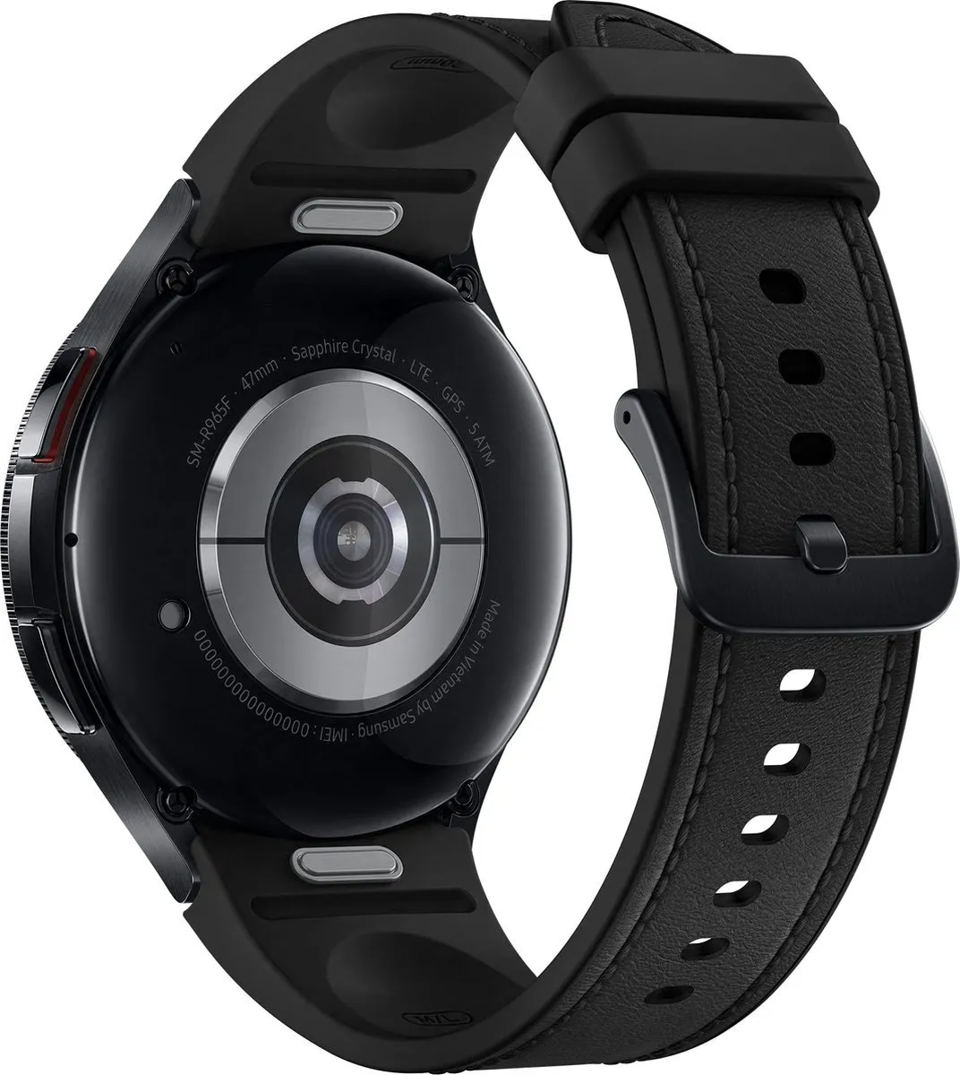 Samsung Galaxy Watch6 Classic 47mm LTE - Zwart - afbeelding 5 van 6