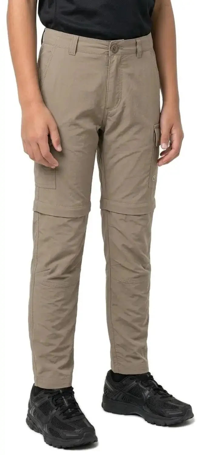 Craghoppers Nosilife Convertible Converteerbare Broek Beige 3-4 Years Kinderen