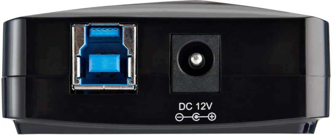 Startech ST93007U2C USB 3.0 Hub 7-Poorts - 2x 2.4A Oplaadpoorten - Zwart - afbeelding 4 van 6