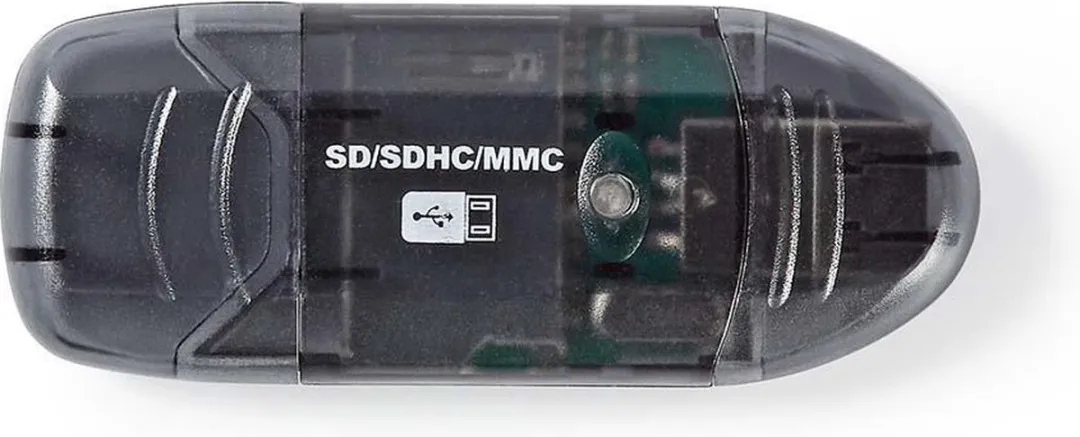 Nedis Kaartlezer CRDRU2100 - USB 2.0 - Zwart - afbeelding 6 van 6