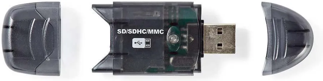 Nedis Kaartlezer CRDRU2100 - USB 2.0 - Zwart