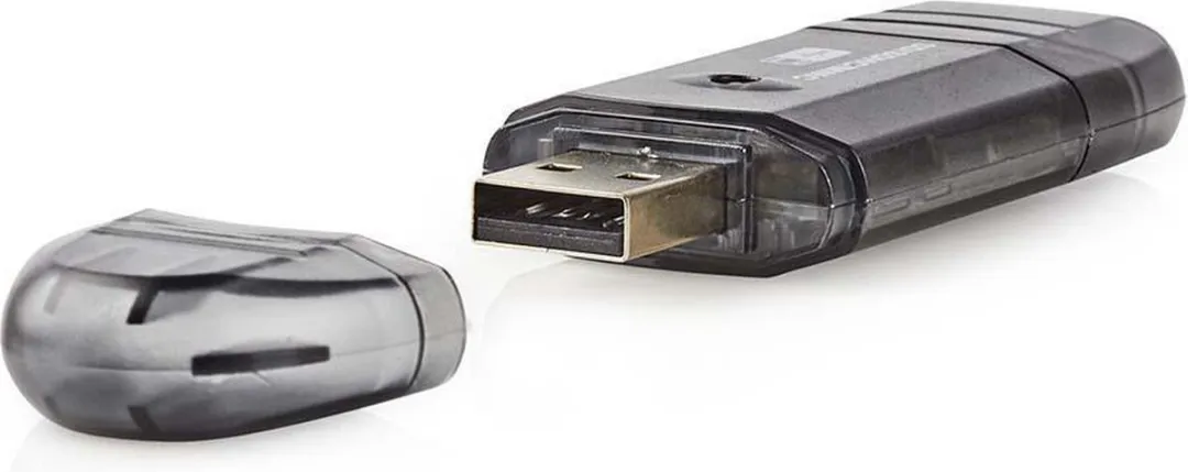 Nedis Kaartlezer CRDRU2100 - USB 2.0 - Zwart