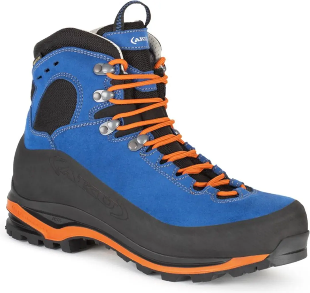 AKU Superalp V-Light Gtx Heren Hoge Wandelschoen Blue/Orange 10