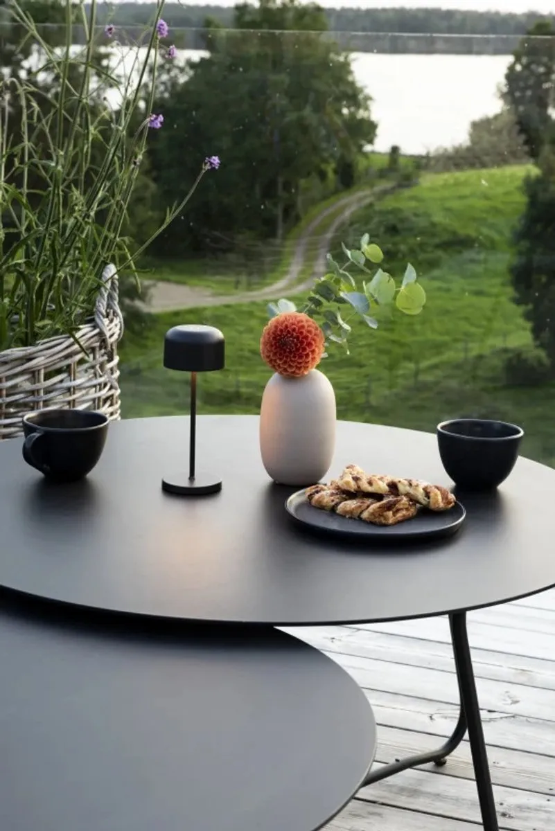 Konstsmide Lille Mini Oplaadbaar Tafellampje 2.5W - Zwart