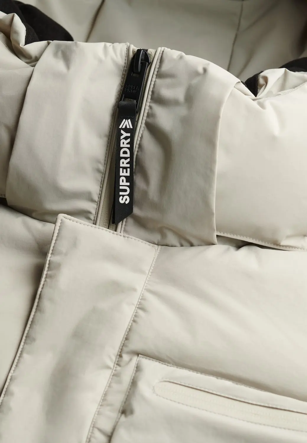 Superdry Ski Gewatteerde Jas - Grijs - XXL - afbeelding 2 van 6