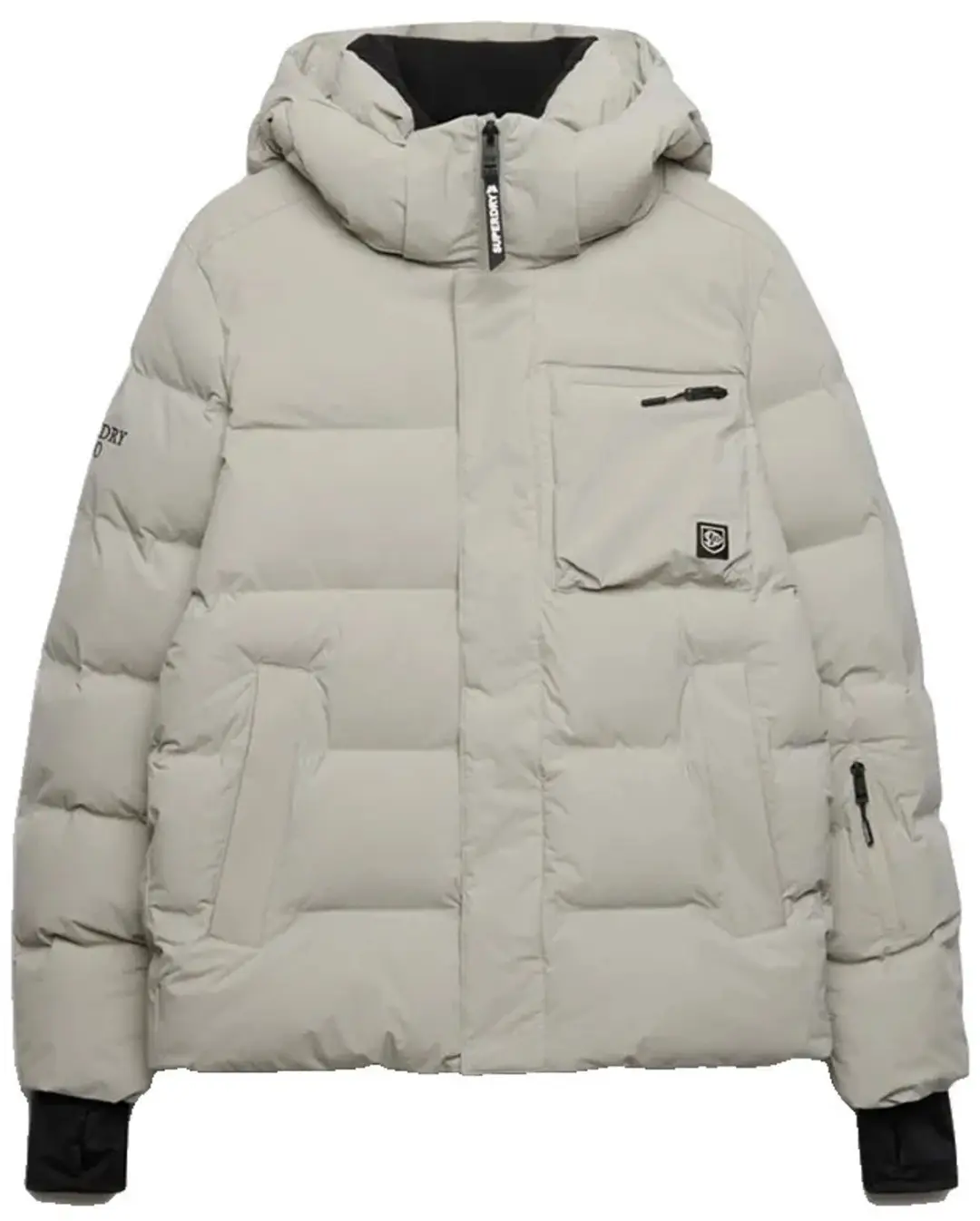 Superdry Ski Gewatteerde Jas - Grijs - XXL - afbeelding 3 van 6
