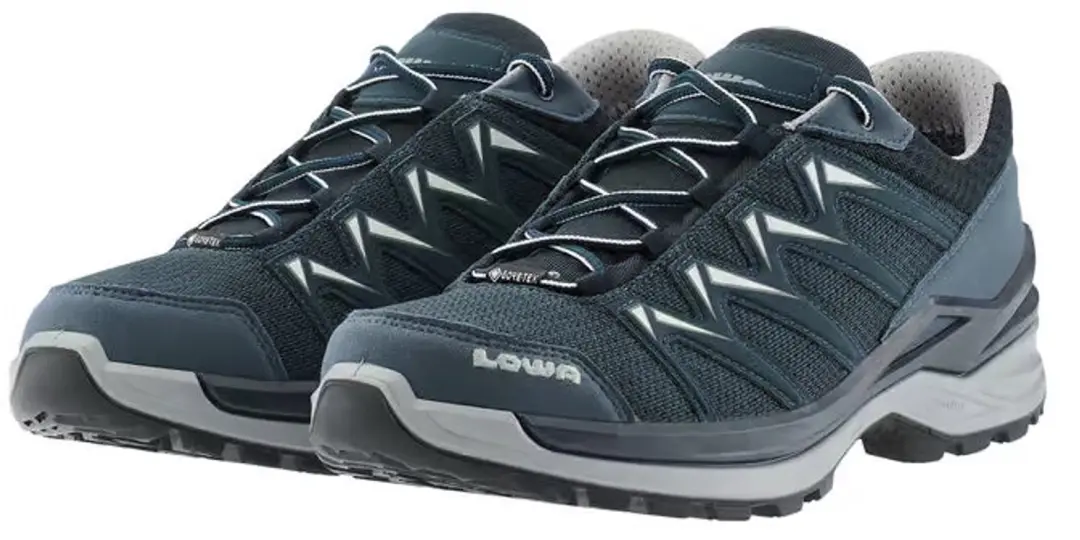 Lowa Innox Pro GTX Lo Wandelschoenen - Steelblue/Offwhite - afbeelding 3 van 6