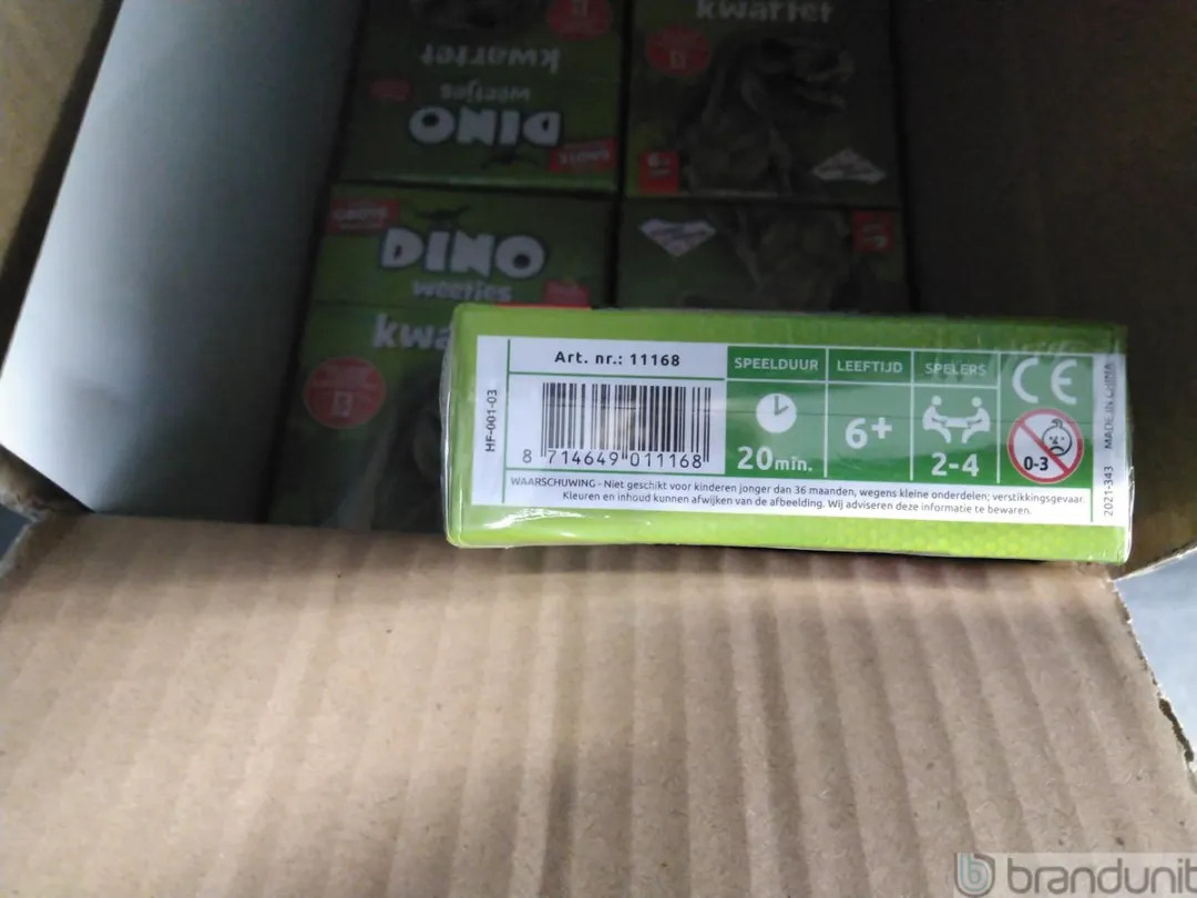 Dino Weetjes kwartet - Kaartspel - Boordevol leuke feitjes over dino’s