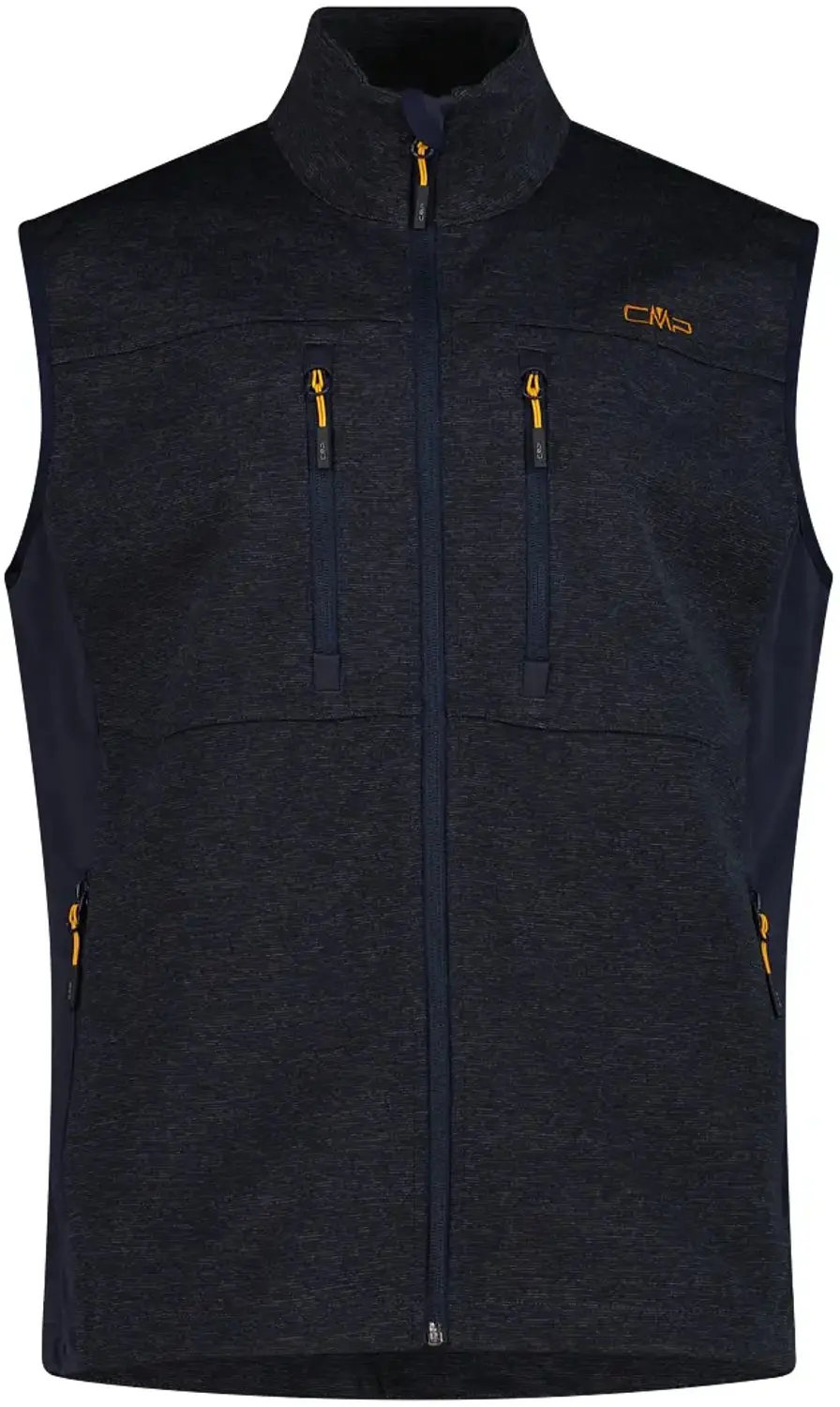 CMP Softshell Zonder Mouwen Jacquard