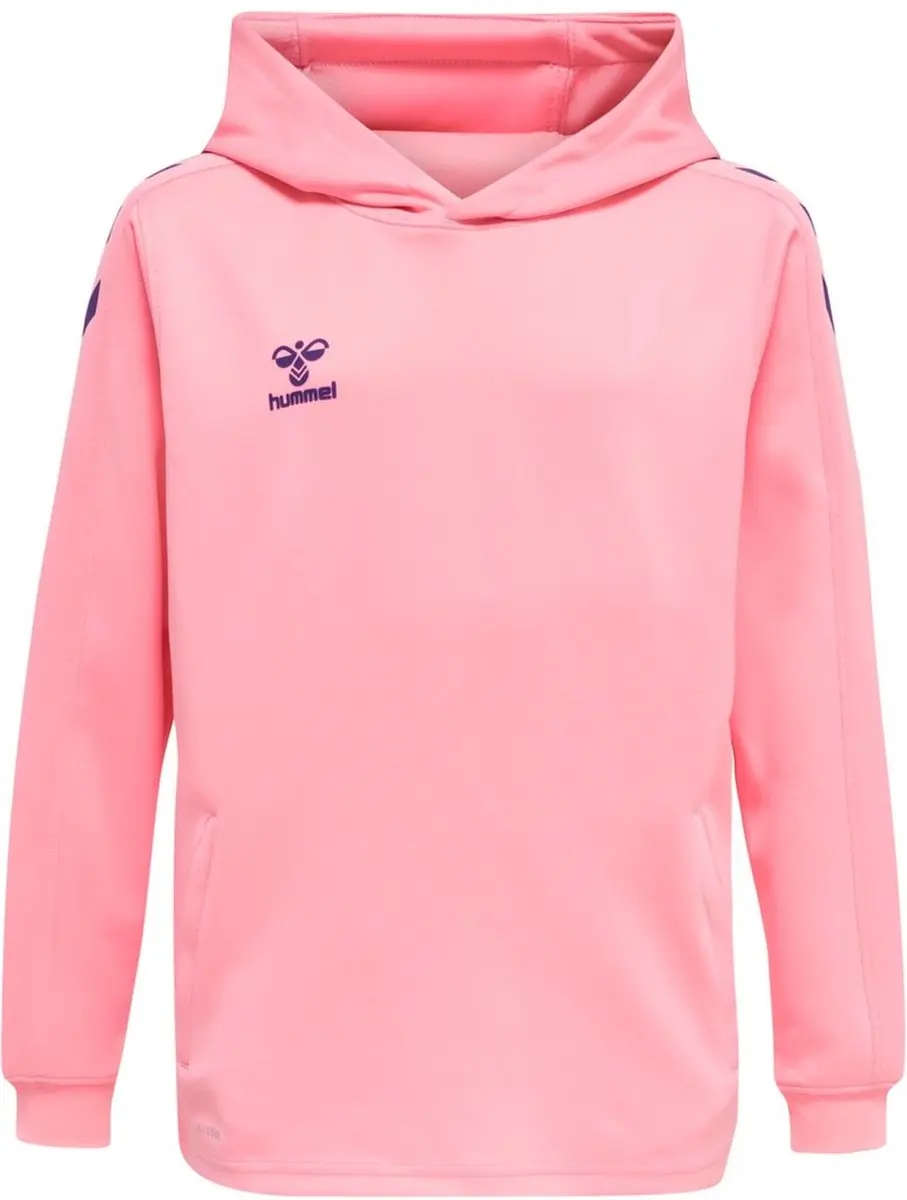 hummel hmlCORE XK Hoodie Kinderen - Roze - 152 - afbeelding 2 van 4