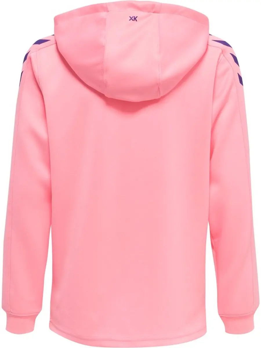 hummel hmlCORE XK Hoodie Kinderen - Roze - 152 - afbeelding 4 van 4