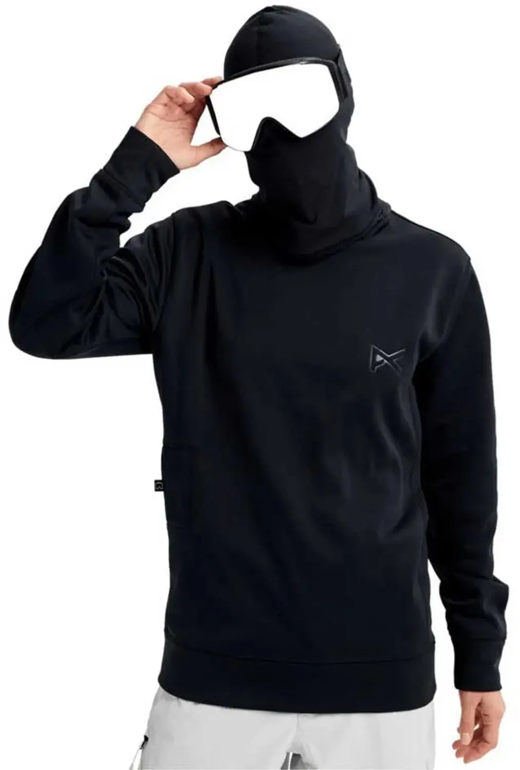 Anon Mfi Crewneck Sweatshirt Zwart M