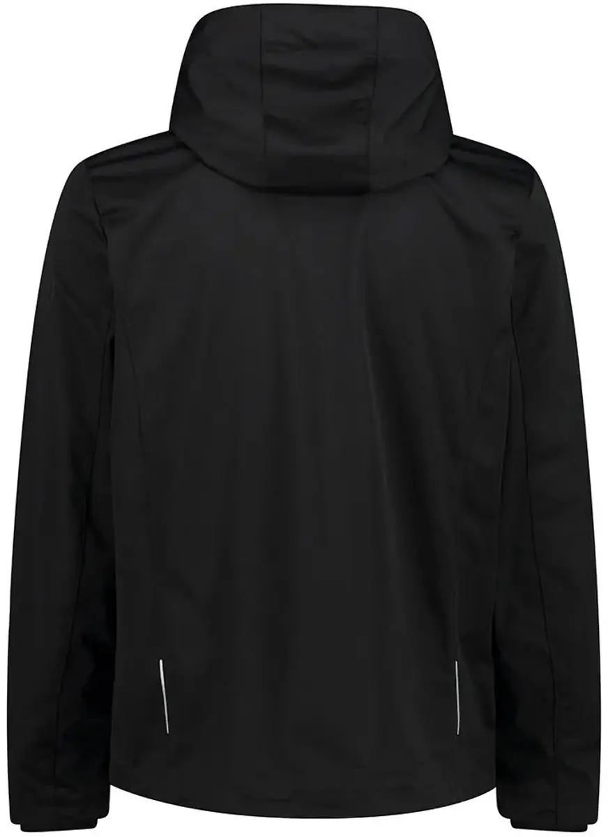 CMP Zip Hood Softshelljack - Zwart - XL - afbeelding 2 van 4