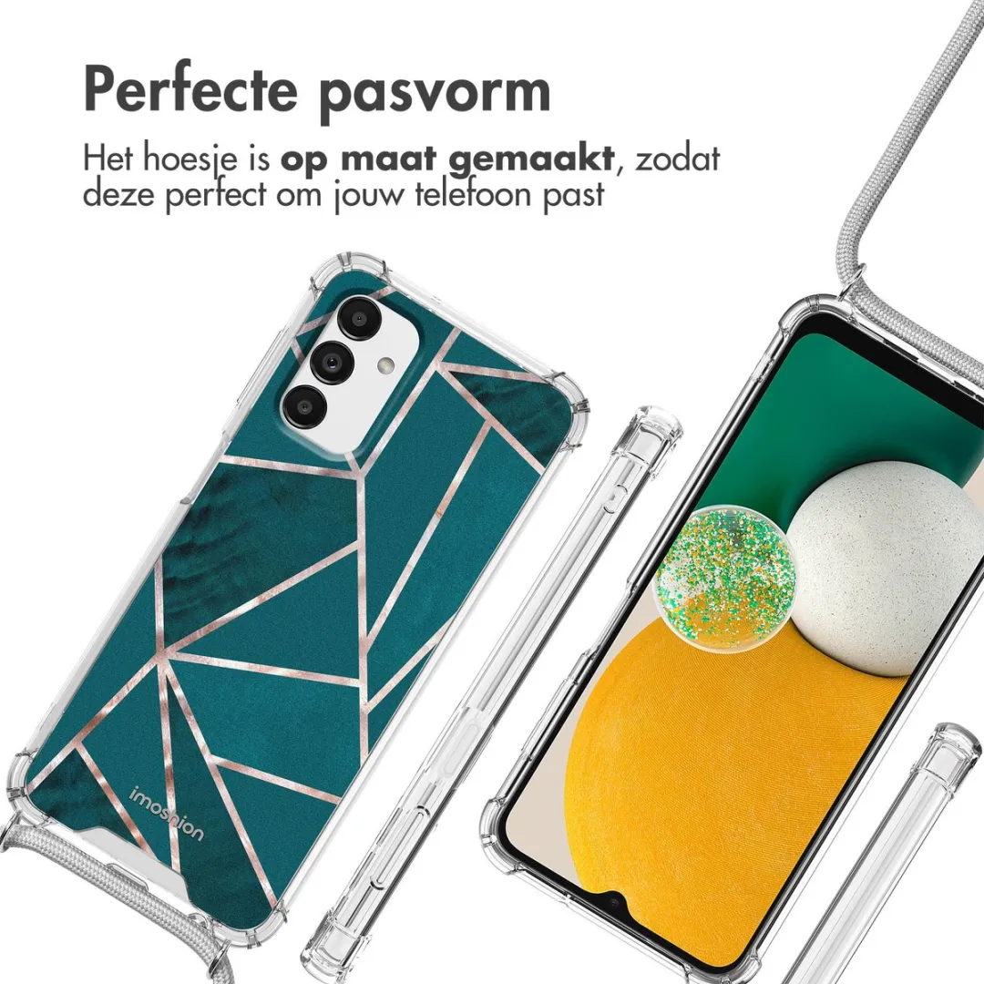 Imoshion Hoesje Samsung Galaxy A13 5G - Petrol Green Graphic
