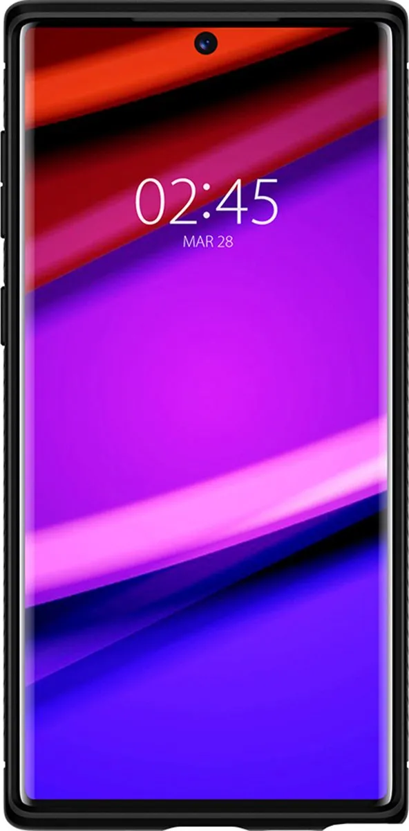 Spigen Rugged Armor Hoesje Samsung Galaxy Note 10 - Zwart