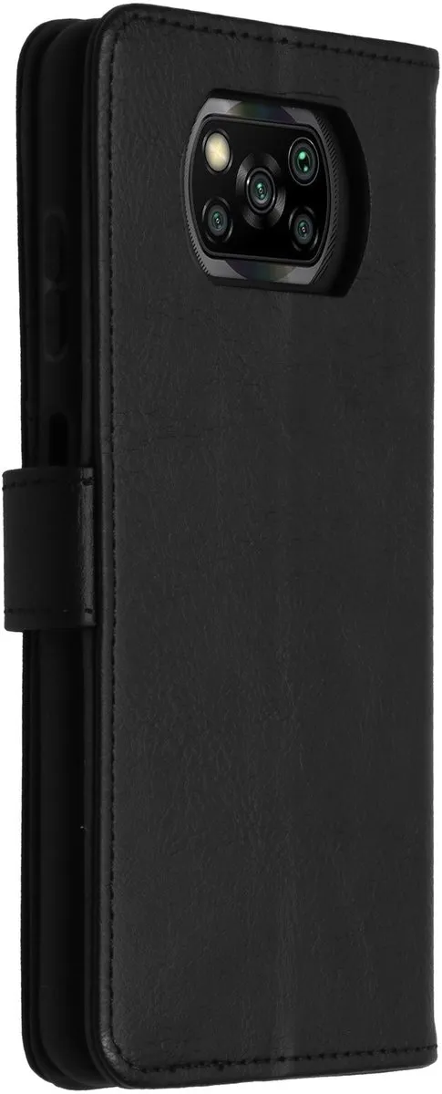imoshion Hoesje SH00010705 - Xiaomi Poco X3/X3 Pro - 3 Pasjes - Zwart