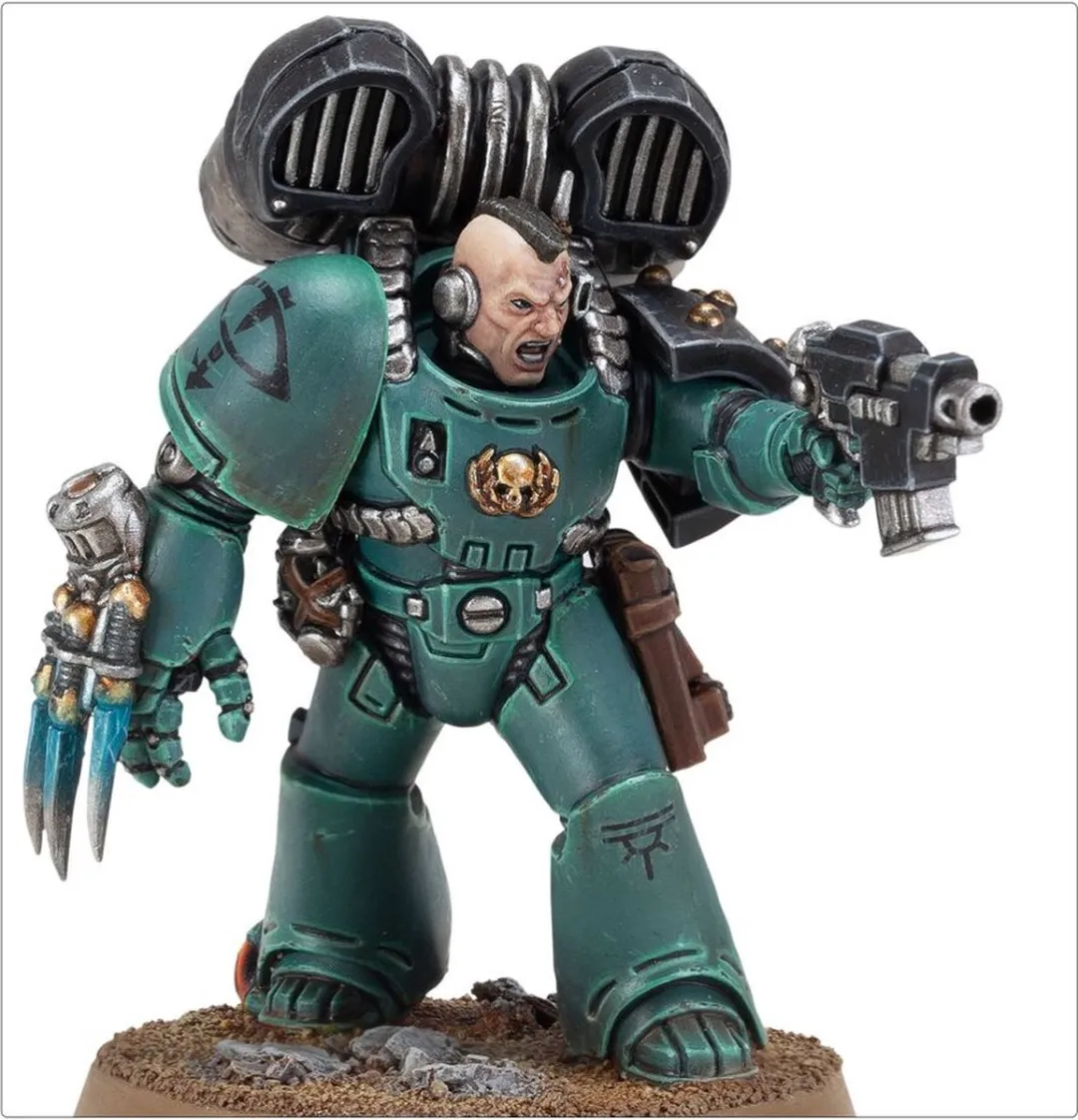 Games Workshop Horus Heresy MKVI Assault Marines 200 Onderdelen