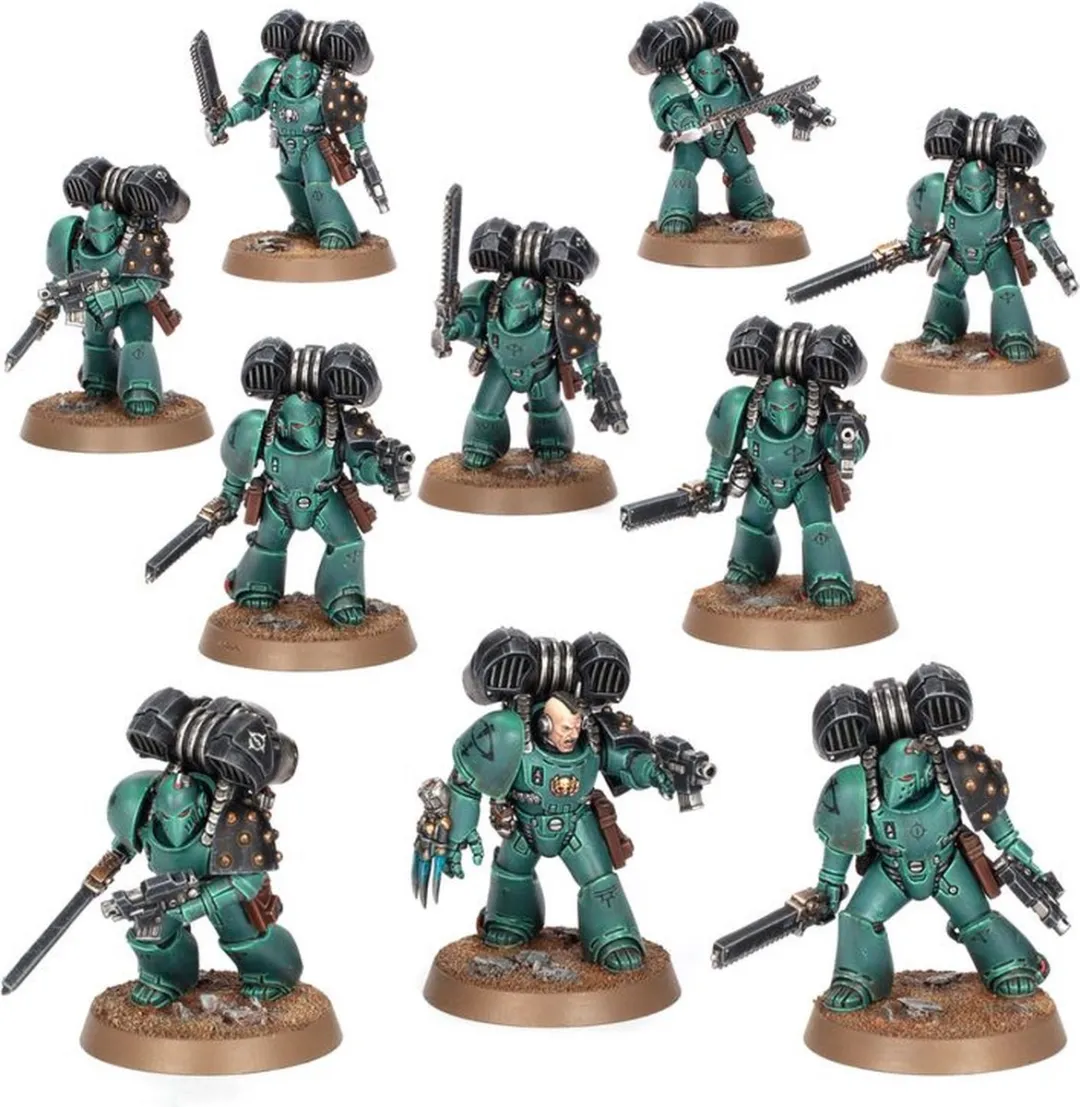 Games Workshop Horus Heresy MKVI Assault Marines 200 Onderdelen - afbeelding 6 van 6