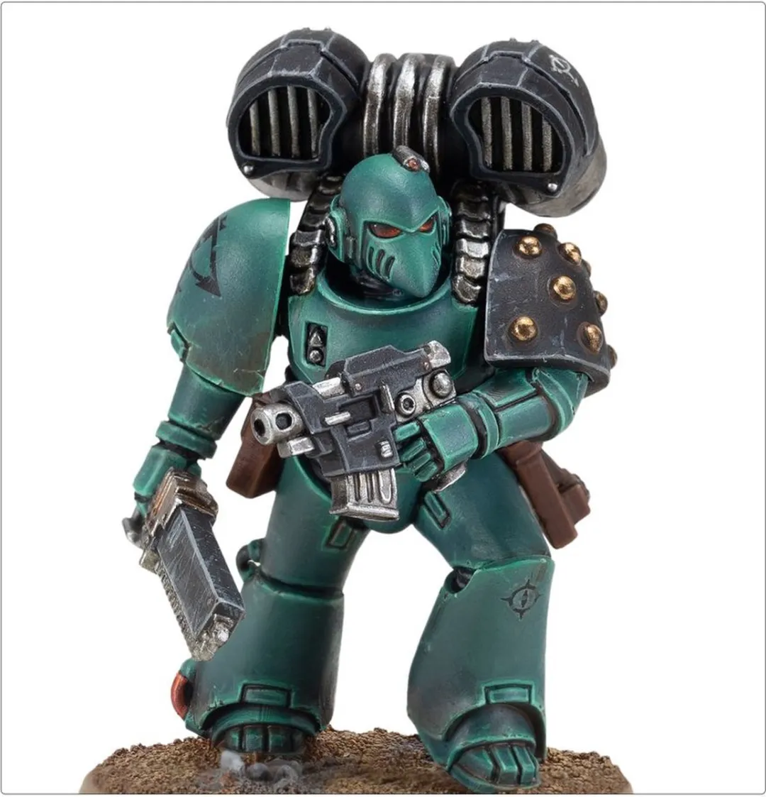 Games Workshop Horus Heresy MKVI Assault Marines 200 Onderdelen