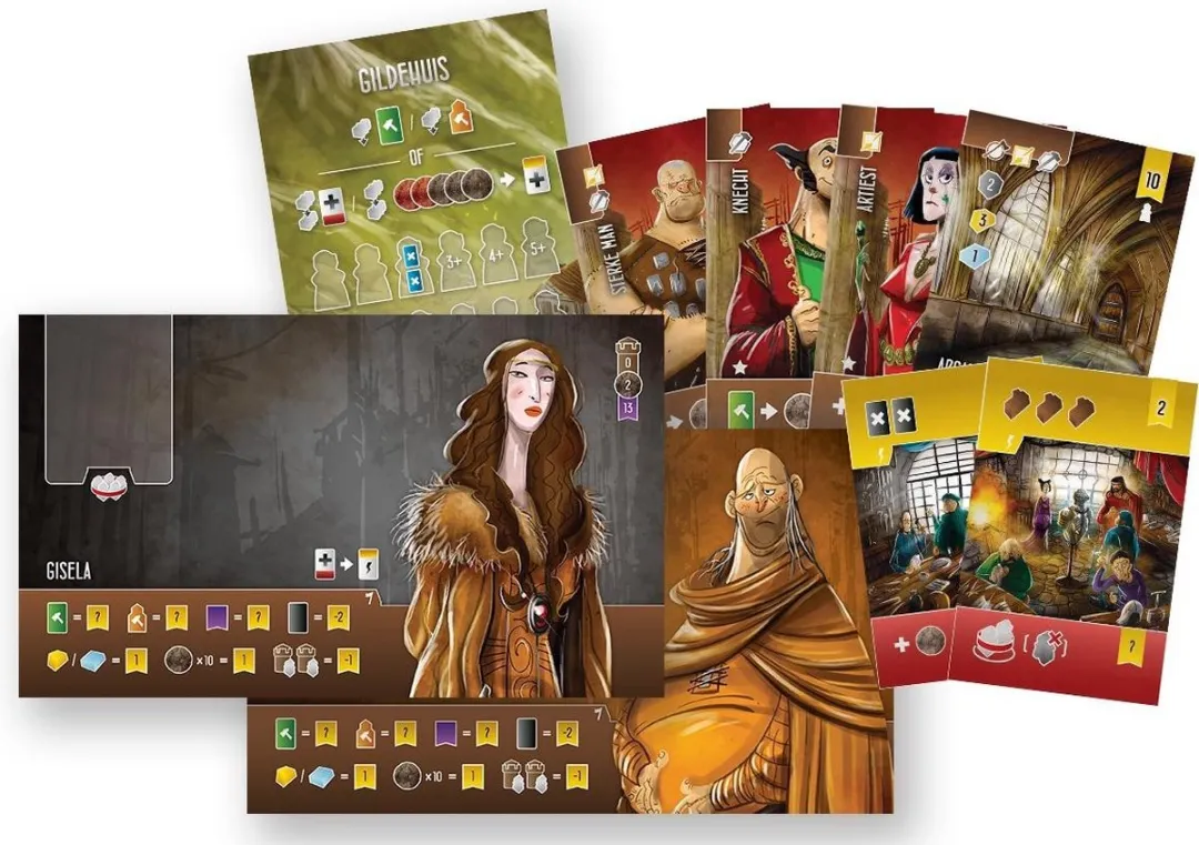 White Goblin Games Architecten van het Westelijk Koninkrijk Ambachtsspel WGG2052 - 1-6 Spelers
