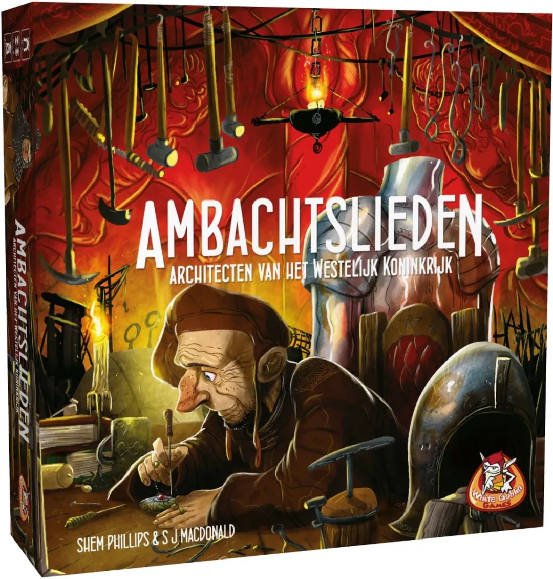 White Goblin Games Architecten van het Westelijk Koninkrijk Ambachtsspel WGG2052 - 1-6 Spelers