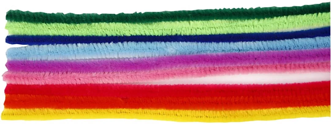 Creativ Company Chenille Draad 9mm - 200 Stuks Multikleur