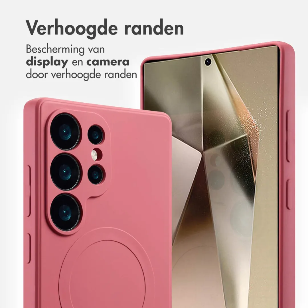 Imoshion Hoesje Samsung Galaxy S25 Ultra - Dusty Rose - MagSafe