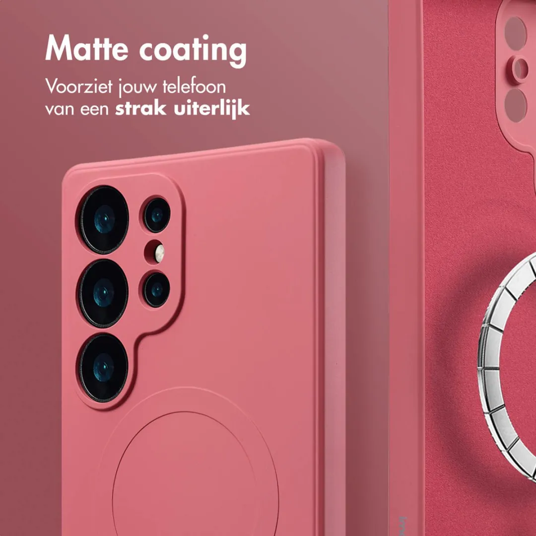 Imoshion Hoesje Samsung Galaxy S25 Ultra - Dusty Rose - MagSafe