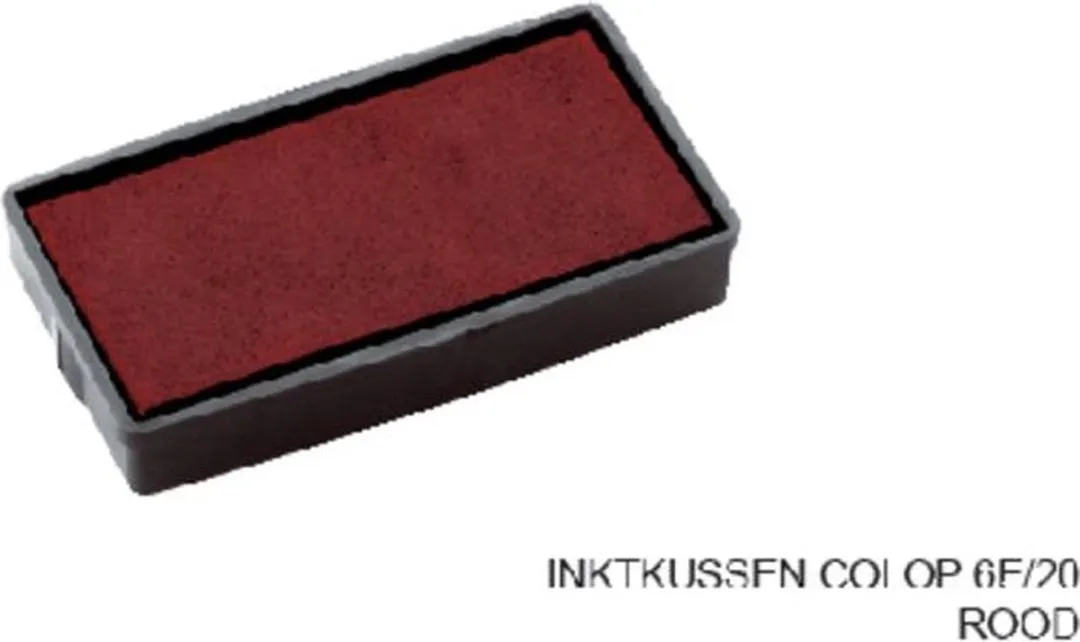 Colop Stempelkussen Rood - 5 Stuks