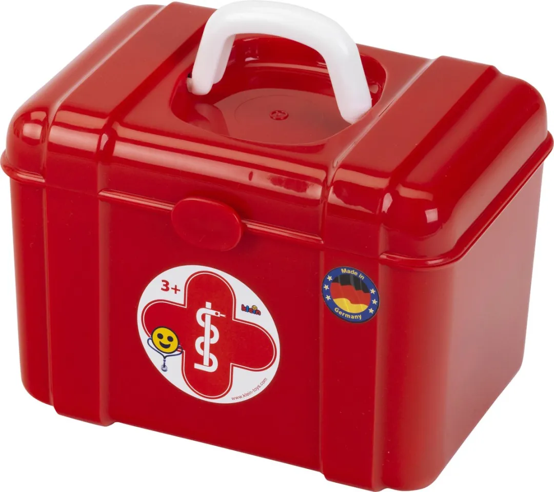 Klein Toys Dokterskoffer Rood - 21x14,5x18cm