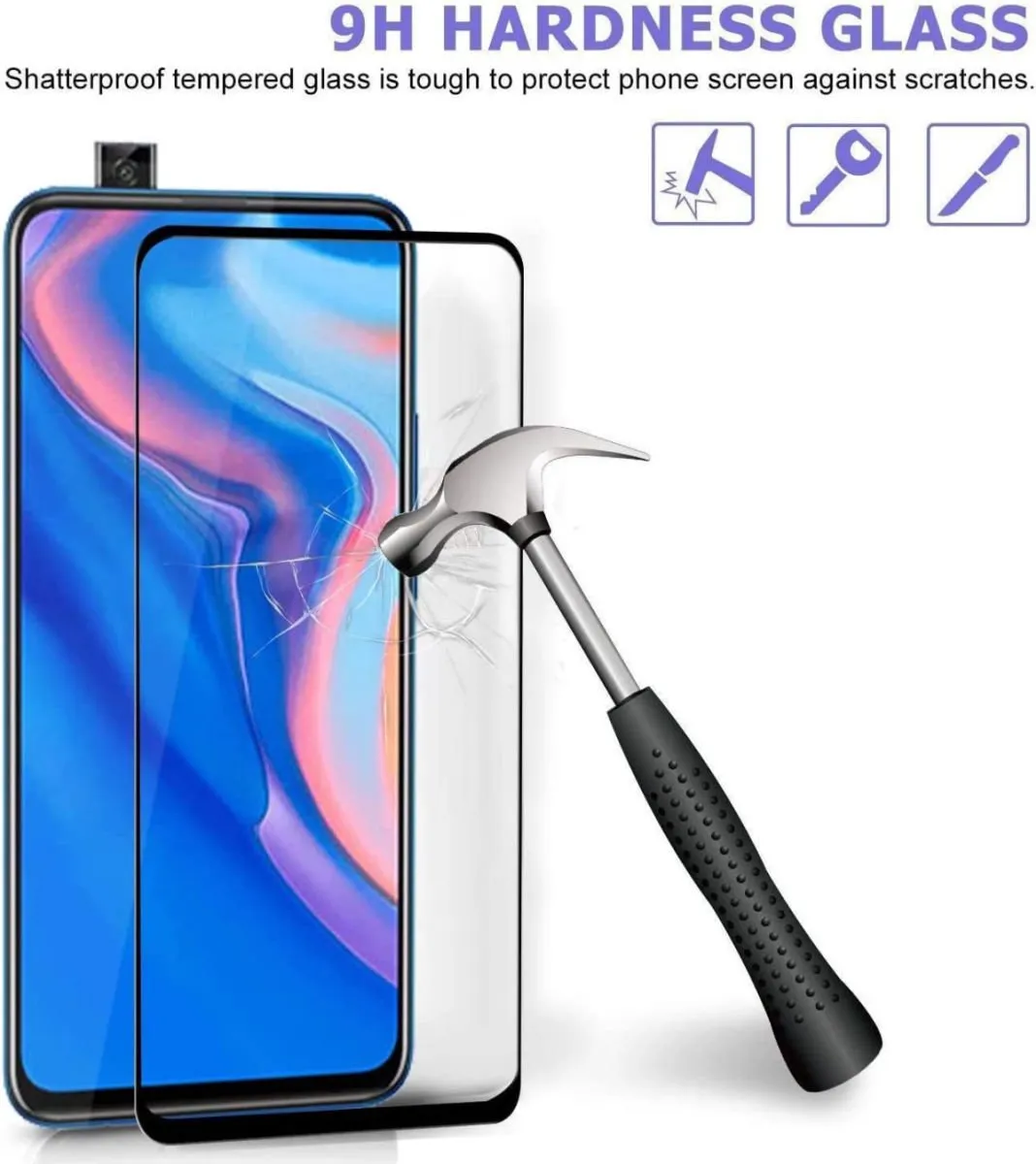 Nillkin Huawei P Smart (2019) Tempered Glass Screenprotector - afbeelding 3 van 3