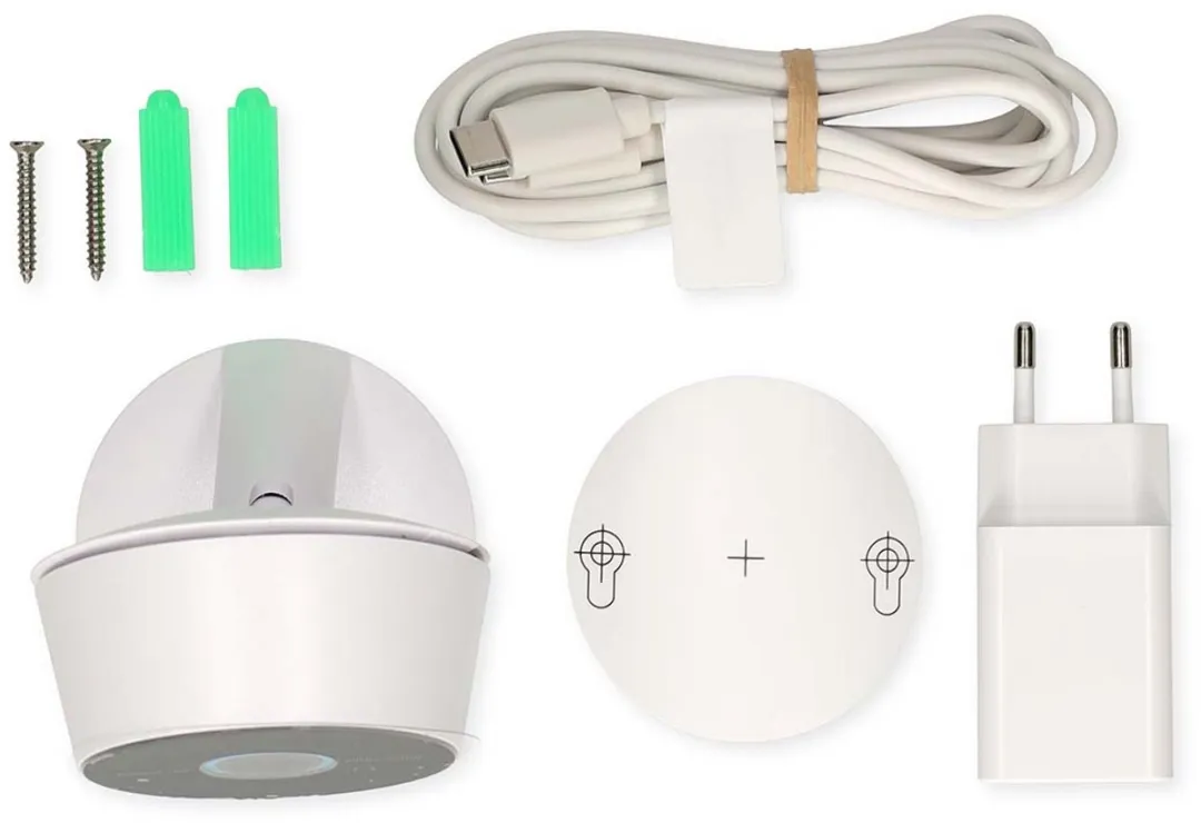 Nedis SmartLife WIFICI08CWT Beveiligingscamera Binnen - 3MP Full HD - Wit - afbeelding 6 van 6