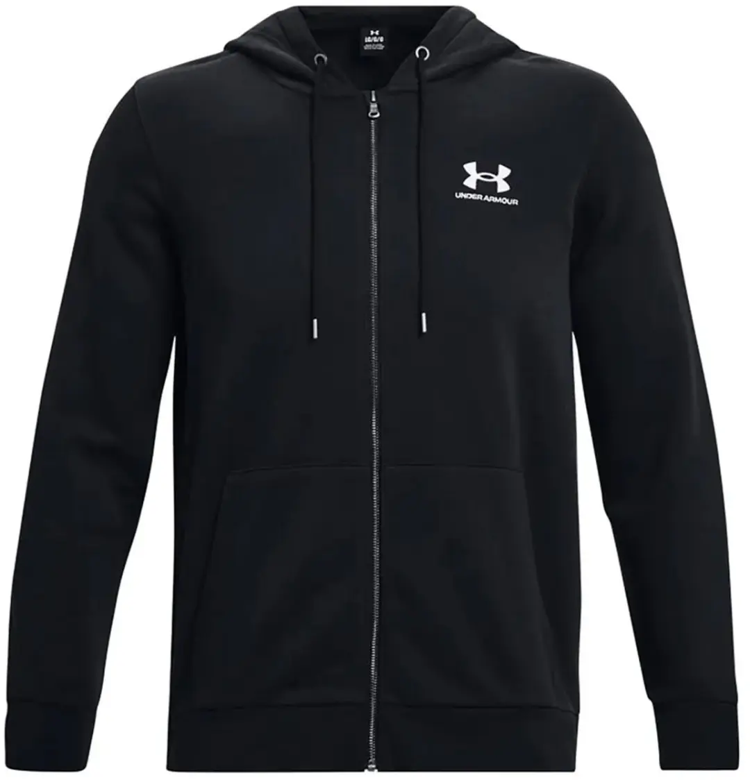 Under Armour Essential Fleece Heren Hoodie - Zwart - L - afbeelding 5 van 6