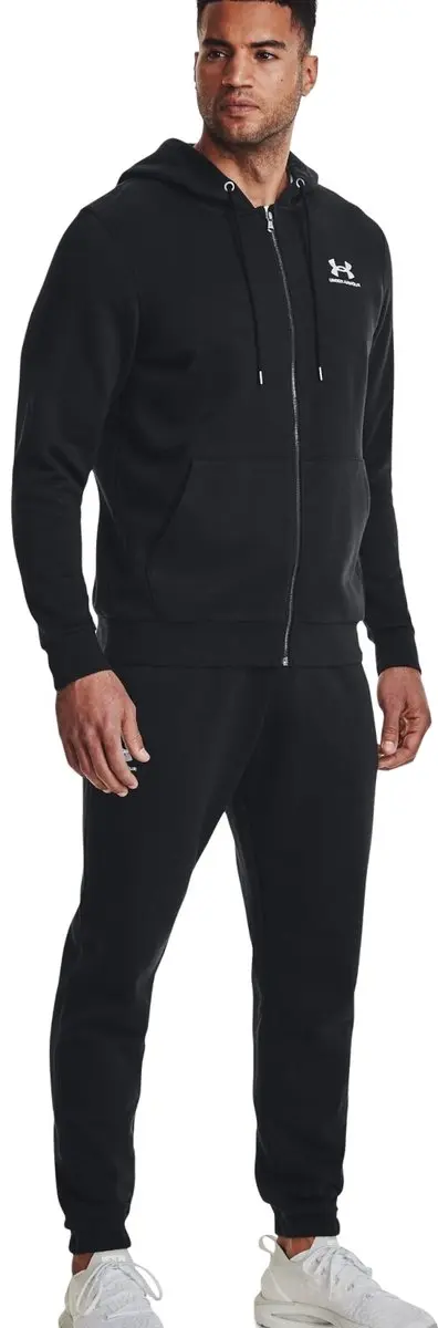 Under Armour Essential Fleece Heren Hoodie - Zwart - L - afbeelding 6 van 6