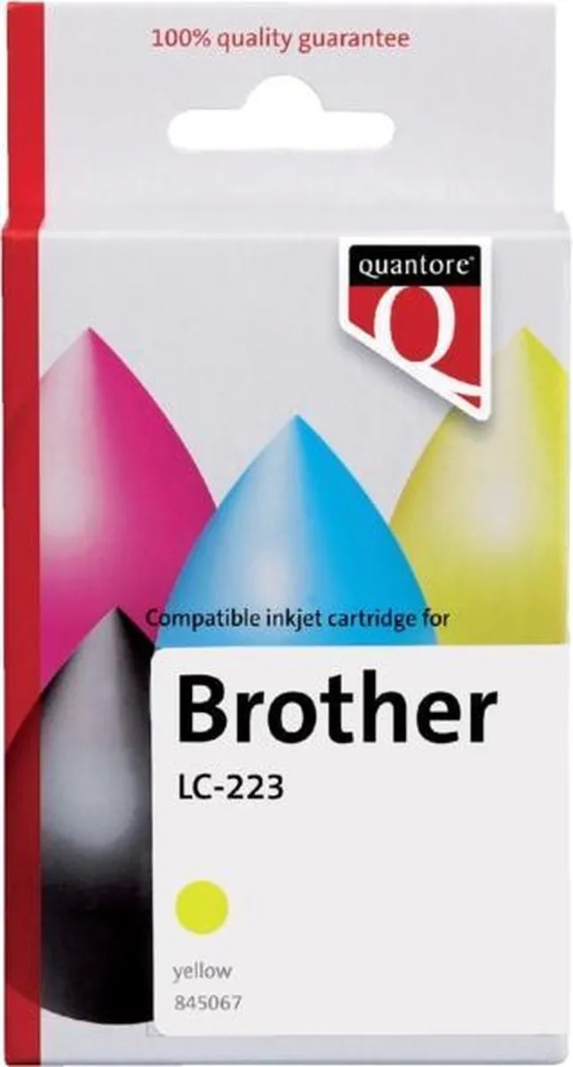 Quantore LC-223 Inktcartridge Geel