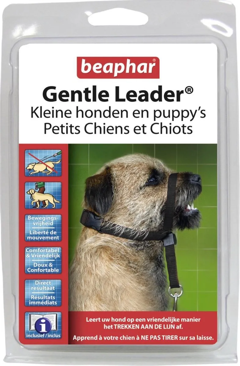 Beaphar Gentle Leader Hoofdhalsband S - Zwart