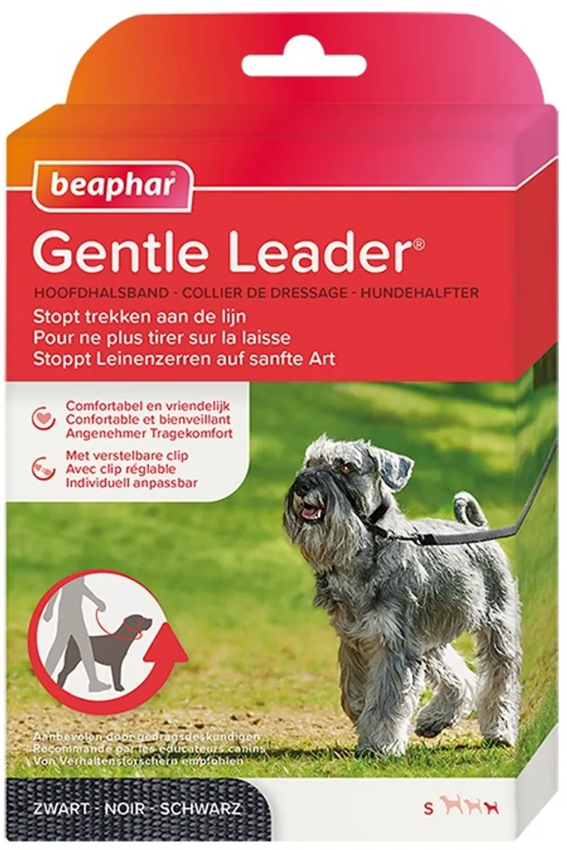 Beaphar Gentle Leader Hoofdhalsband S - Zwart