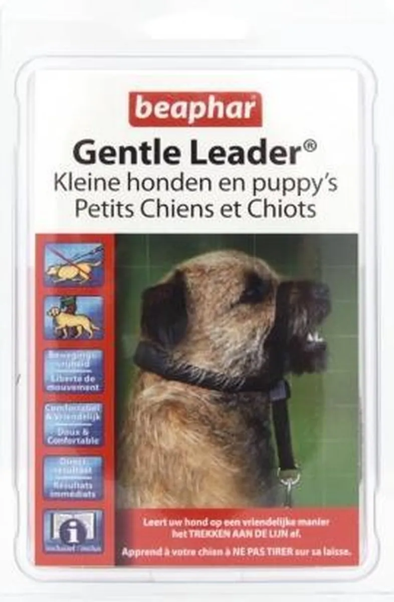 Beaphar Gentle Leader Hoofdhalsband S - Zwart