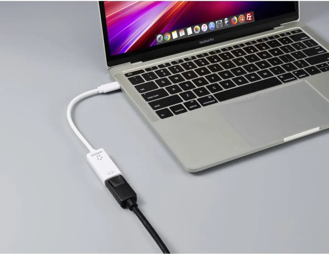 Renkforce USB-C naar DisplayPort Adapter RF-6056894 - Wit