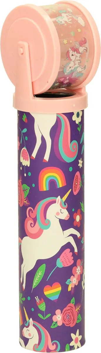 Johntoy Kaleidoscoop Eenhoorn - Draaiende Lens - Multi kleuren