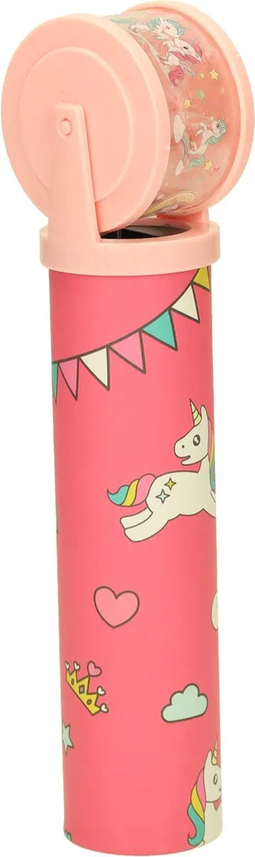 Johntoy Kaleidoscoop Eenhoorn - Draaiende Lens - Multi kleuren