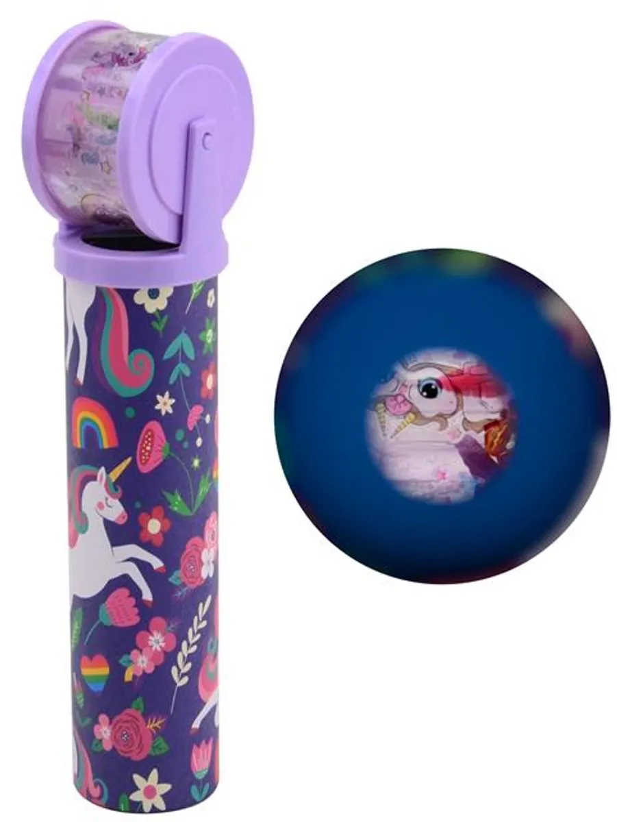 Johntoy Kaleidoscoop Eenhoorn - Draaiende Lens - Multi kleuren