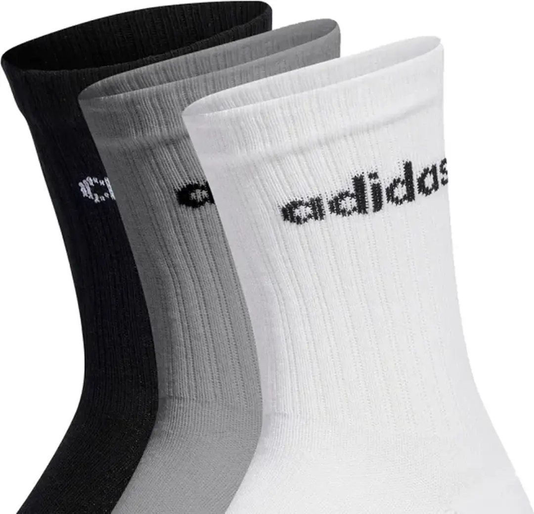 adidas Sportswear Linear Sokken 3 Paar - Unisex - 43-45 - afbeelding 4 van 6