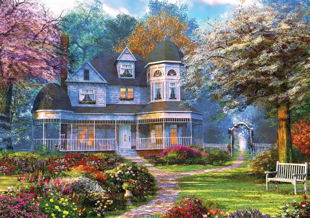 Victorian Home Puzzel 2000 Stukjes