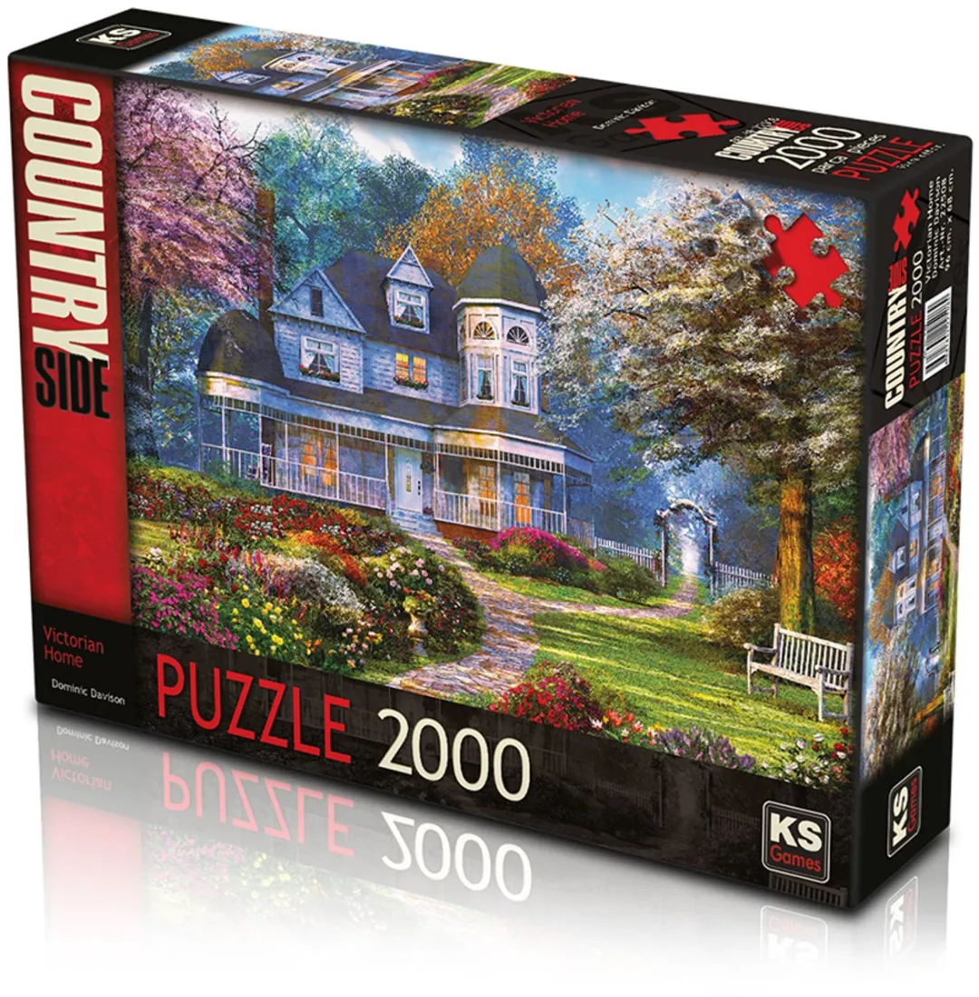 Victorian Home Puzzel 2000 Stukjes